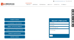 Desktop Screenshot of donwebsolutions.com